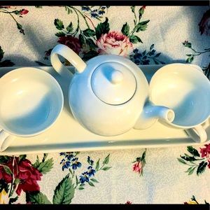 Authentic Pier 1 Ceramic Tea Set